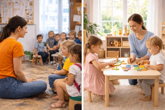 Главные отличия государственного детского сада от частного