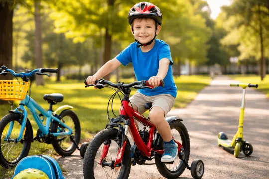 Как выбрать детский велосипед