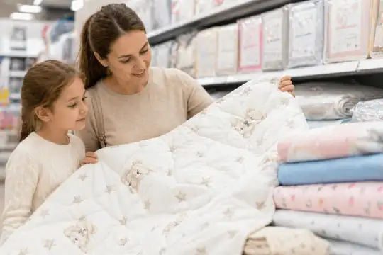 Как выбрать детское одеяло