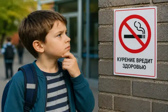Почему детям нельзя курить